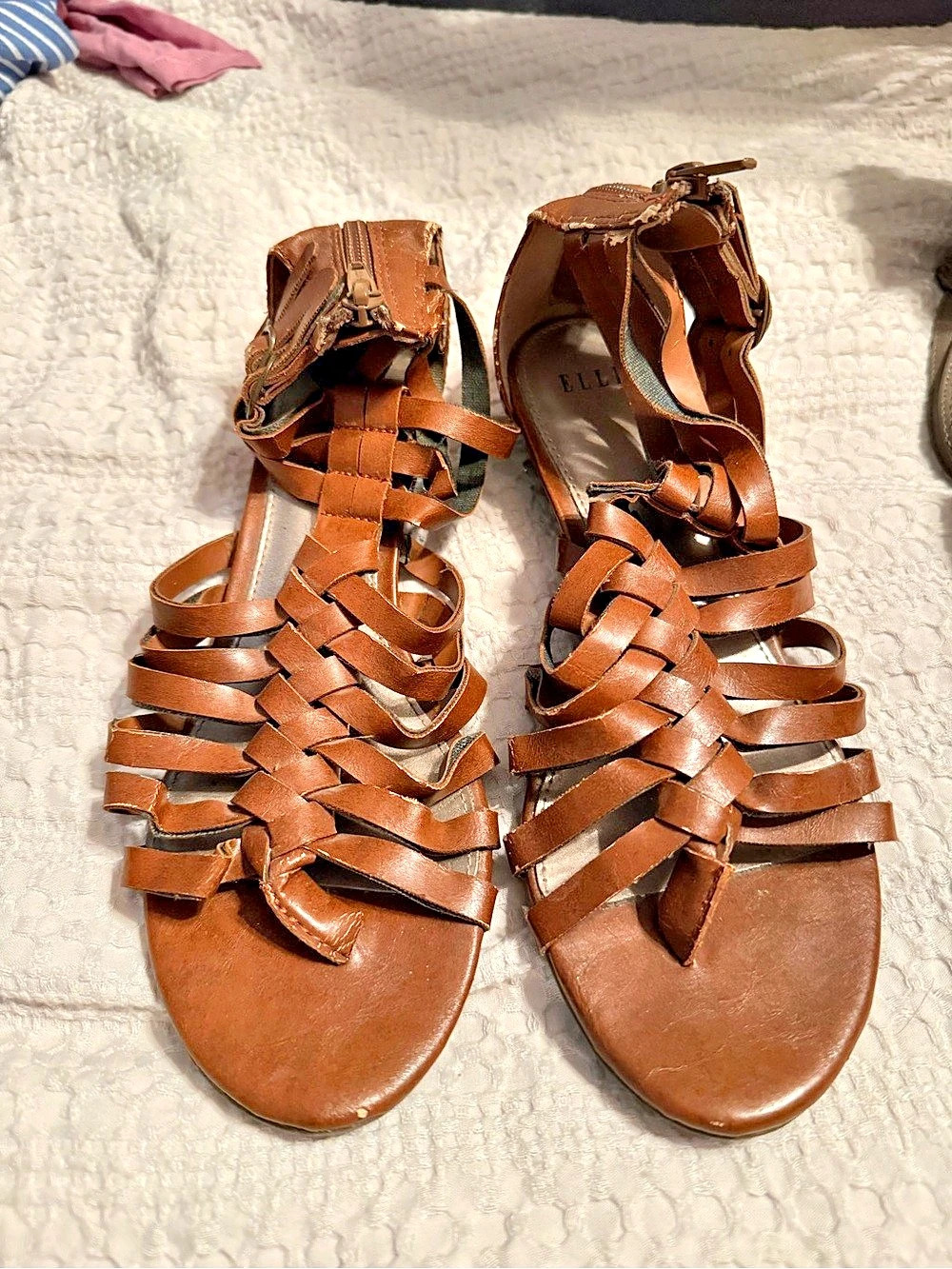 Brown Leather Sandals